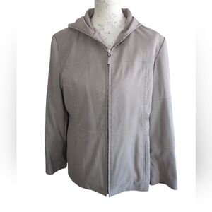 Braetan weatherproof rain tan jacket with hood size Large